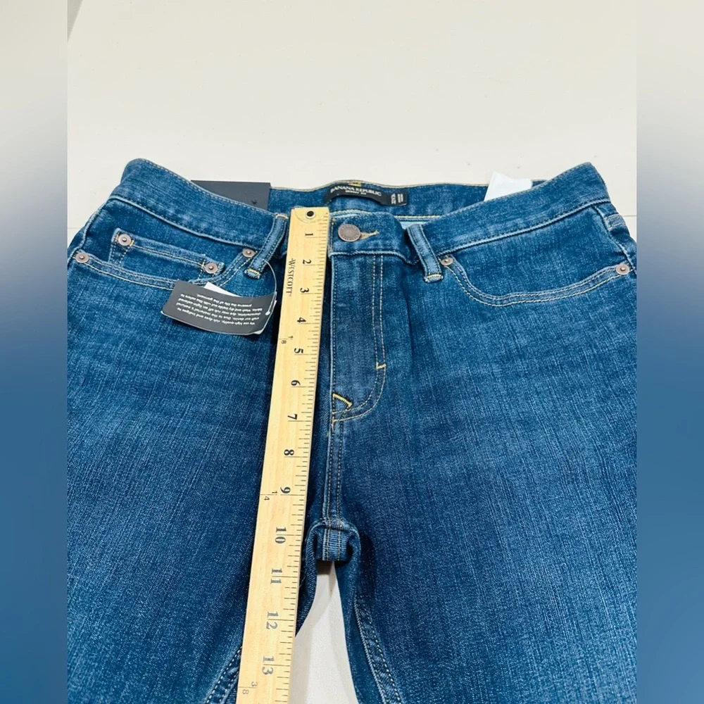 NWT‎ Banana Republic Mens Skinny Fit Blue Jeans Size 32W 36 L